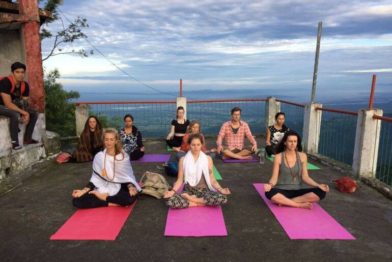 Kunjapuri Temple Sunrise Yoga