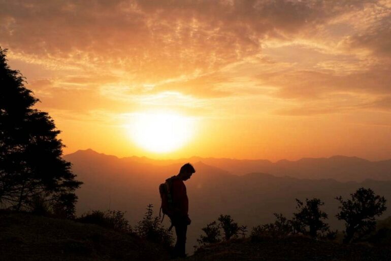 Sunrise View form Kunjapuri Temple