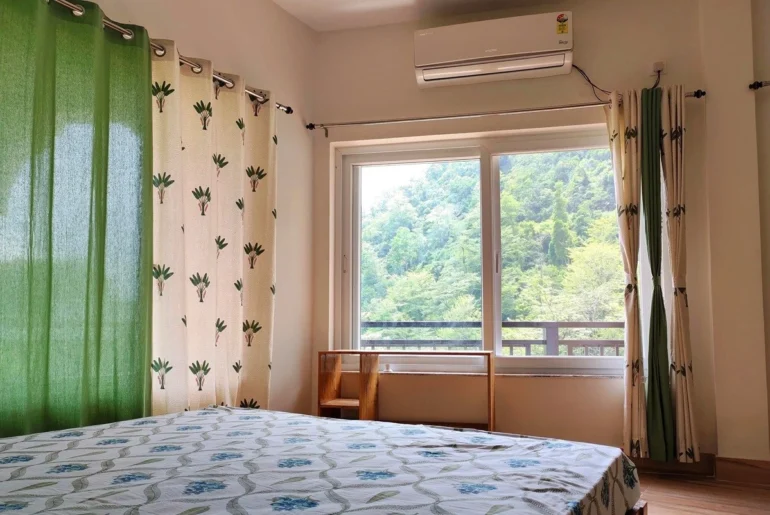 Mountain View Room of Om Homestay Tapovan Rishikesh