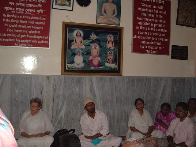 The living room where he used to meet with visitors