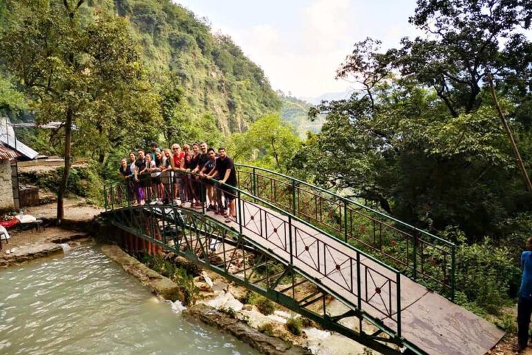 Neer waterfalls Trek in Rishikesh