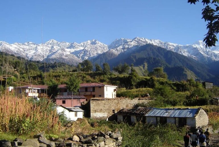 Triyuginarayan village Uttarakhand