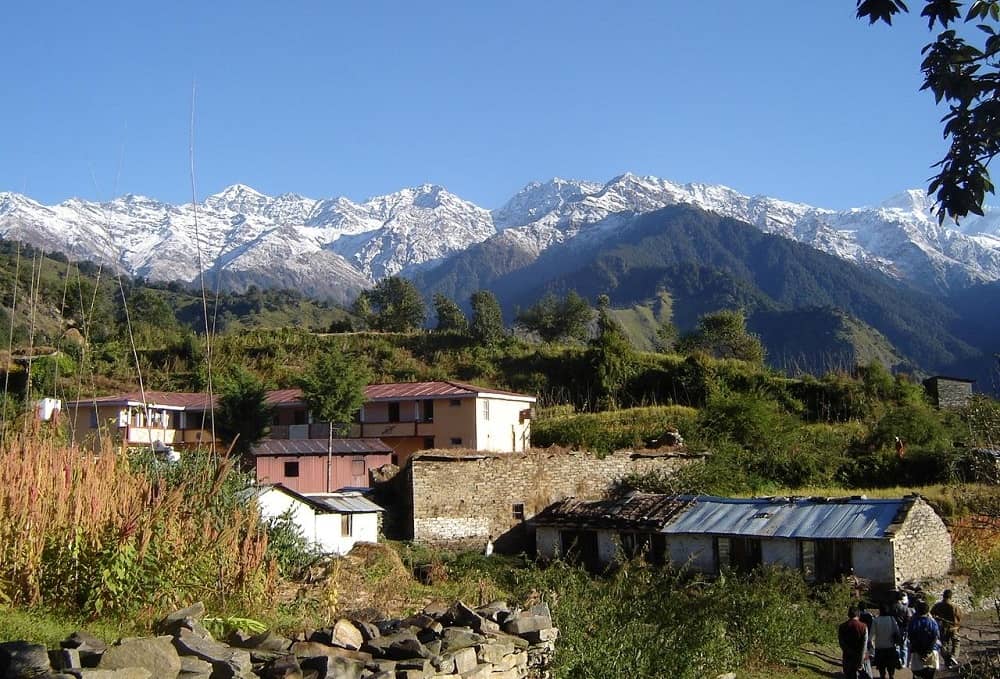 Triyuginarayan village Uttarakhand