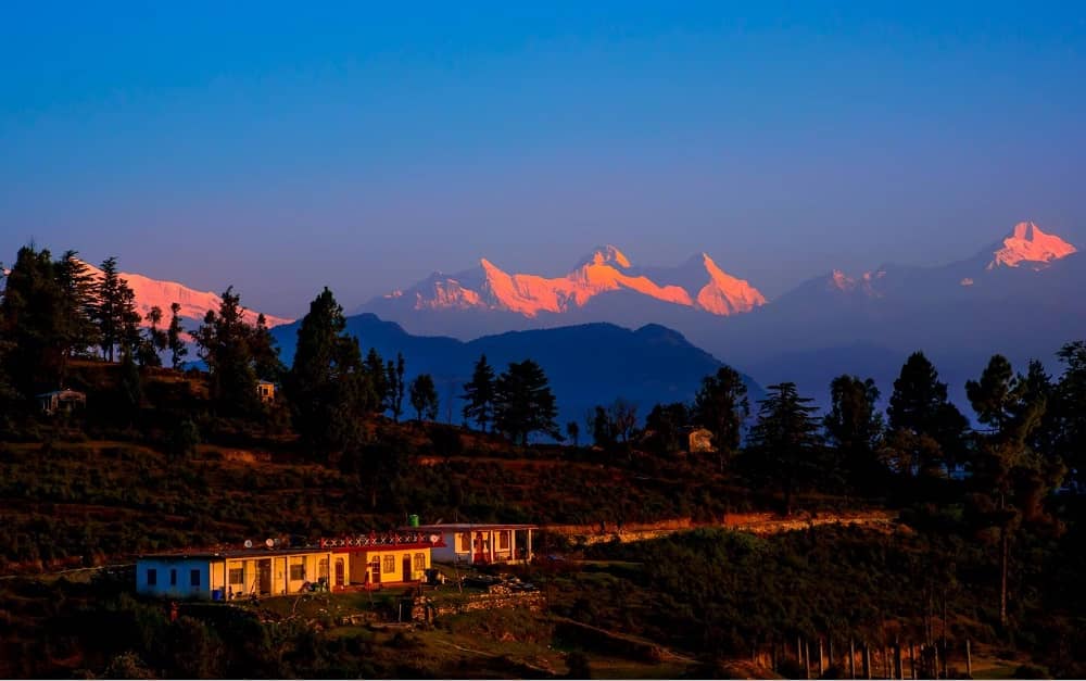 Sun Kissed Peaks at Chaukori: Villages to Visit in Uttarakhand: