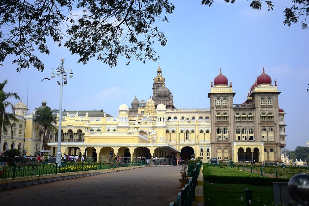 Mysore palace in Mysore 