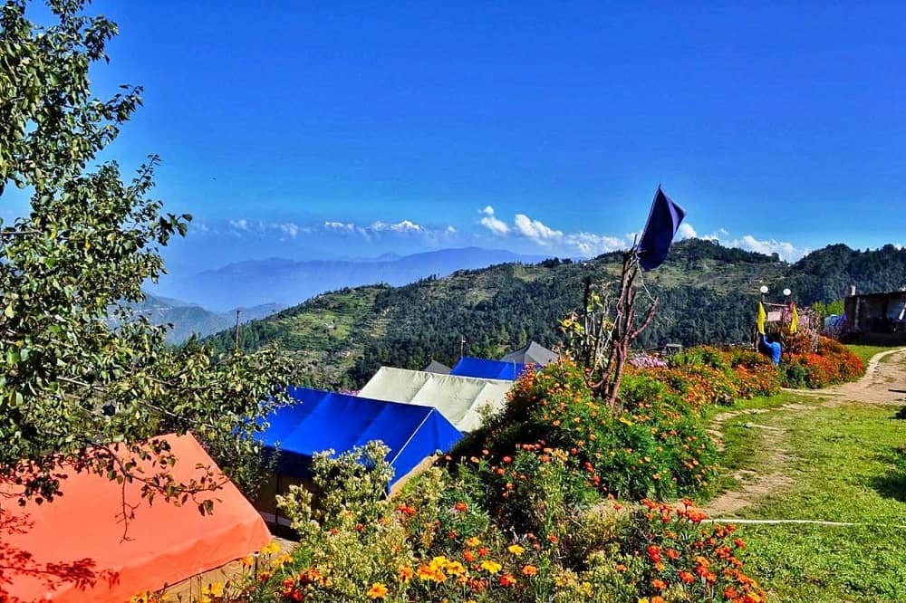 Camping at Kanatal Uttarakhand
