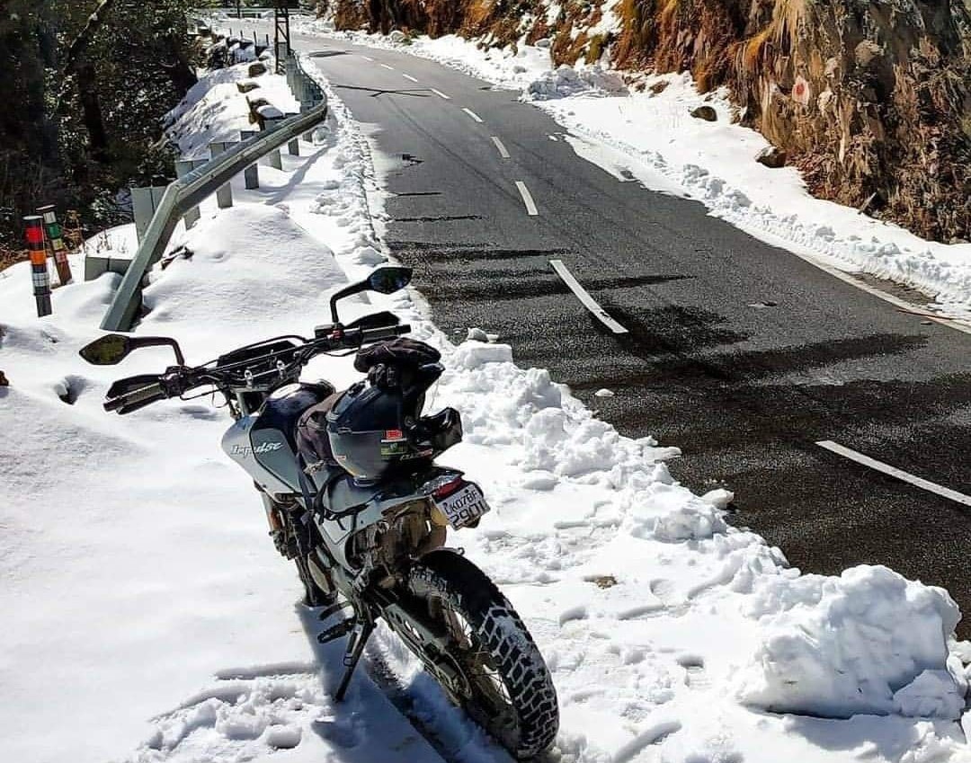 Dhanulti Snowfall