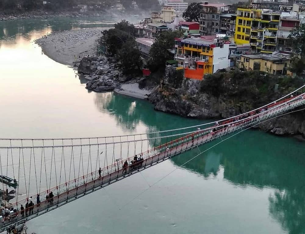 Lakshman Jhula in Rishikesh