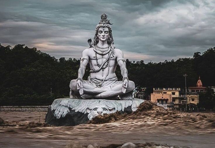 Shiva Statue Parmarth Niketan Ashram