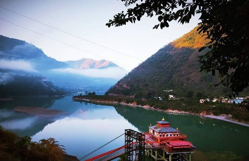 Alaknanda River at Dhari Devi