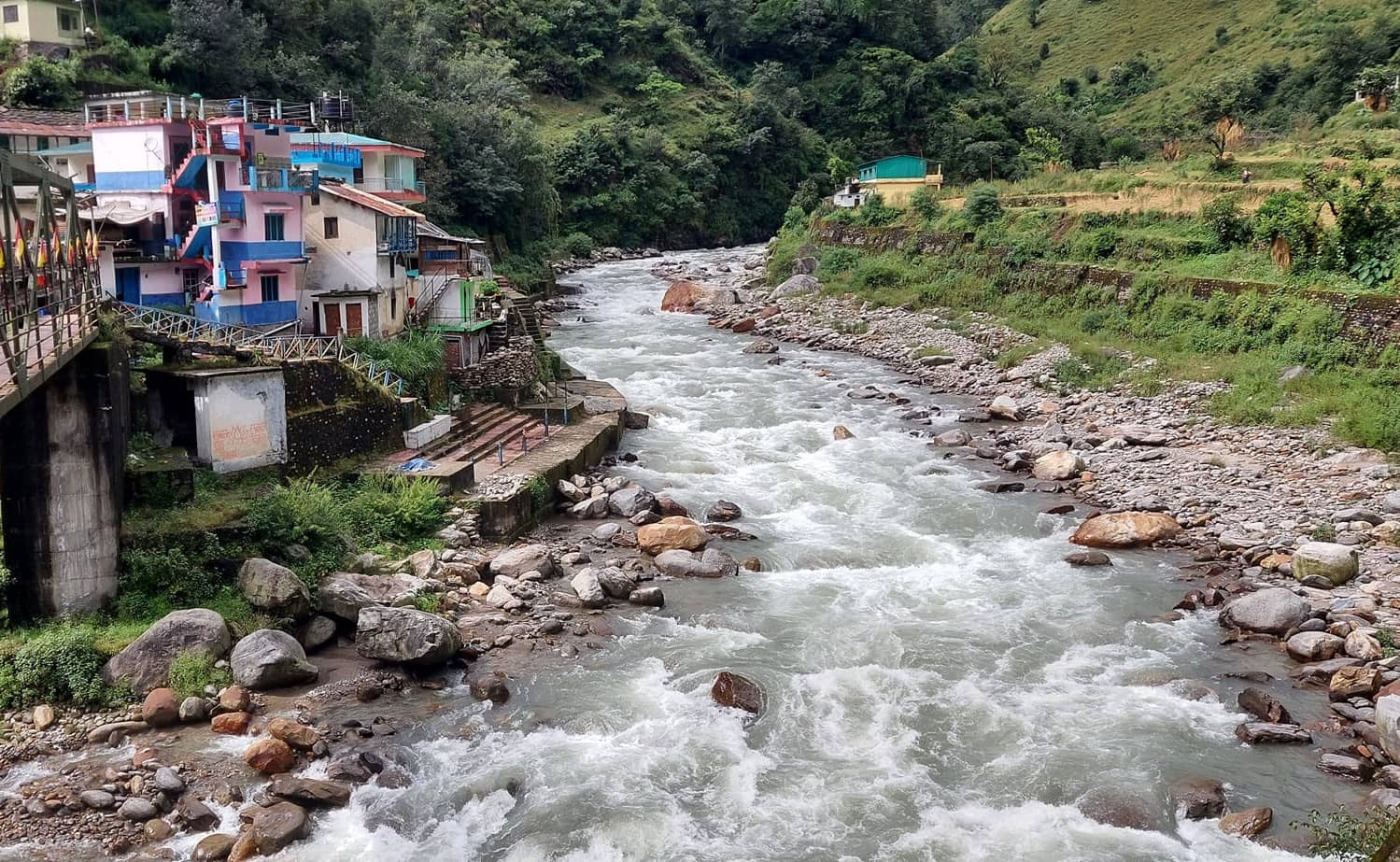 Saraswati River Kalimath Valley