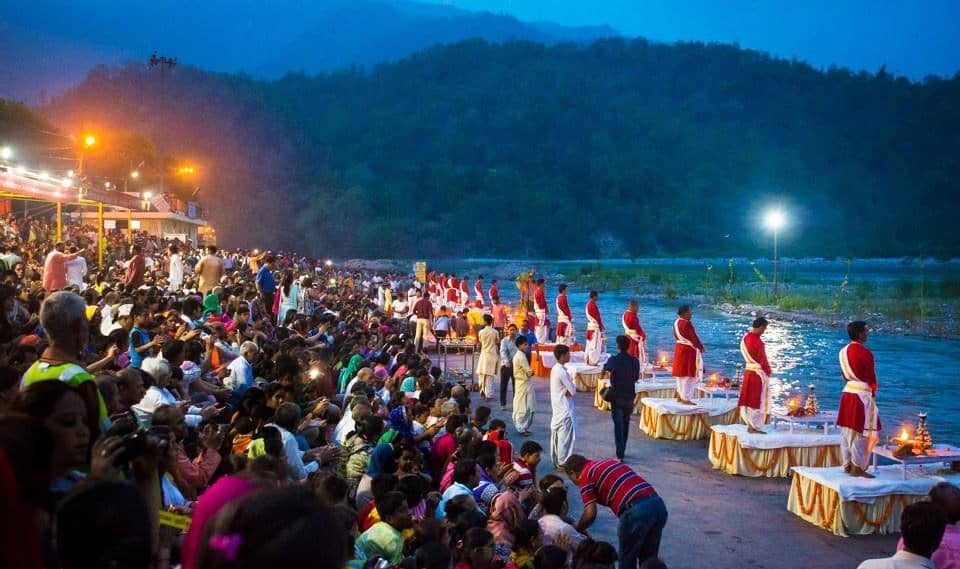 Triveni Ghat Aarti