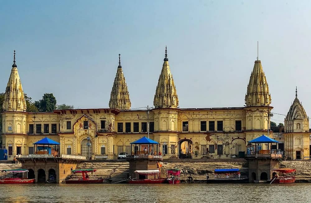 Ghats in Ayodhya India