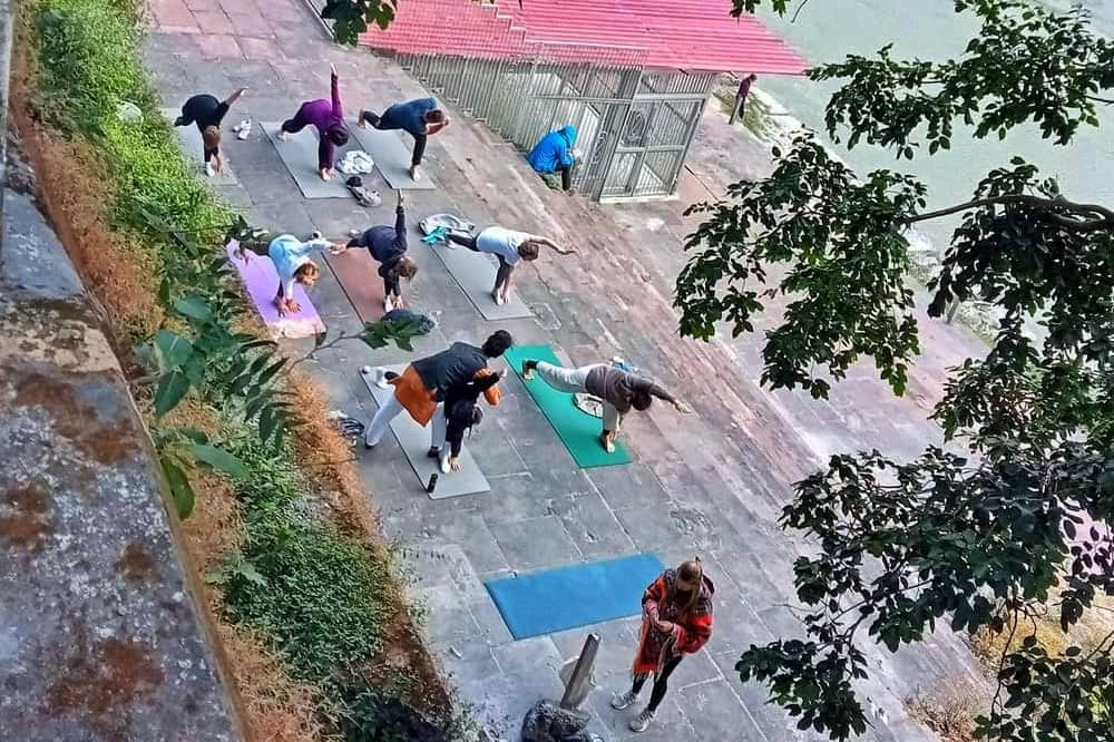 Yoga at Sai Ghat Rishikesh