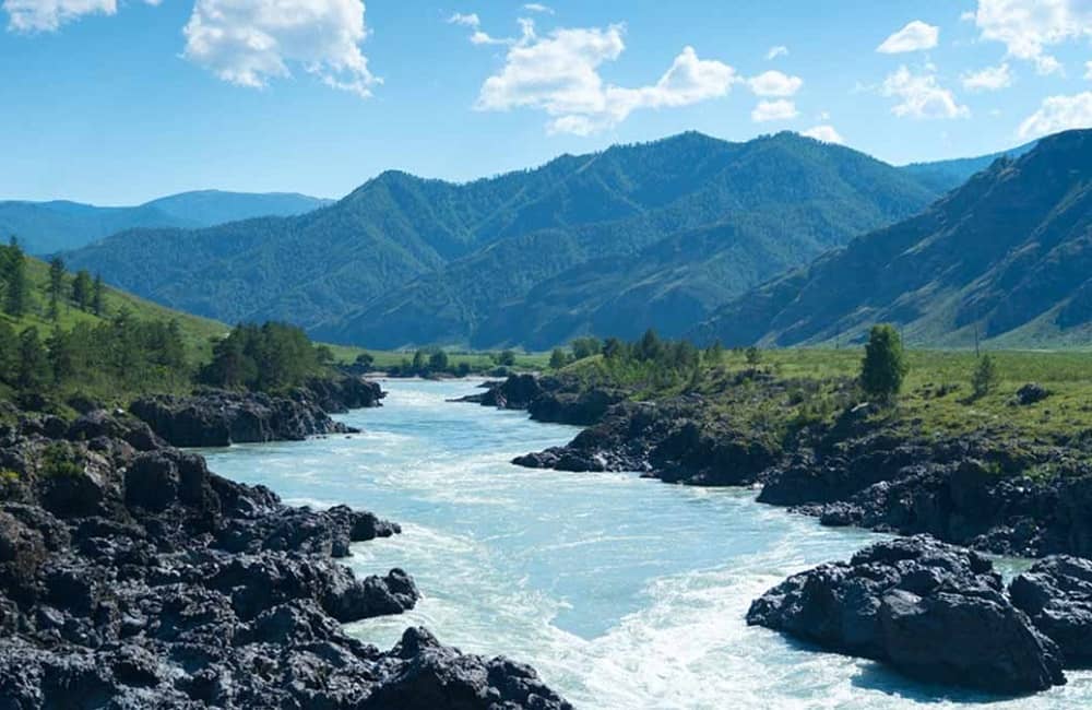 Ramganga River in Gevad Valley Uttarakhand