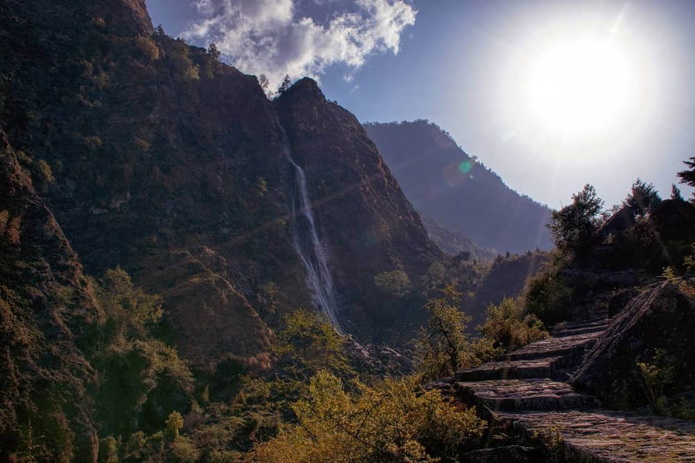 Birthi Falls Munsiyari Waterfall