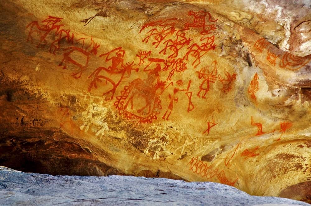 Lakhudiyar Rock Painting