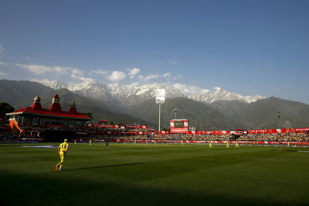 Dharamshala Cricket Stadium in HP