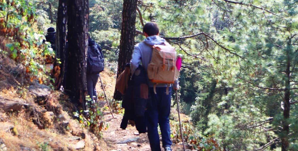 Path to Babaji Cave