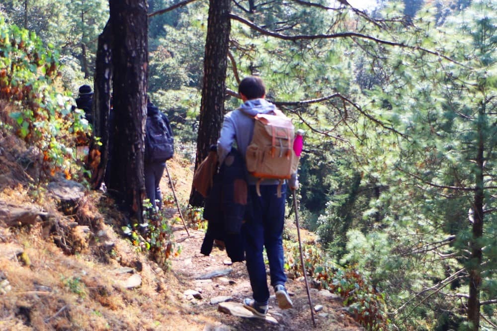 Path to Babaji Cave