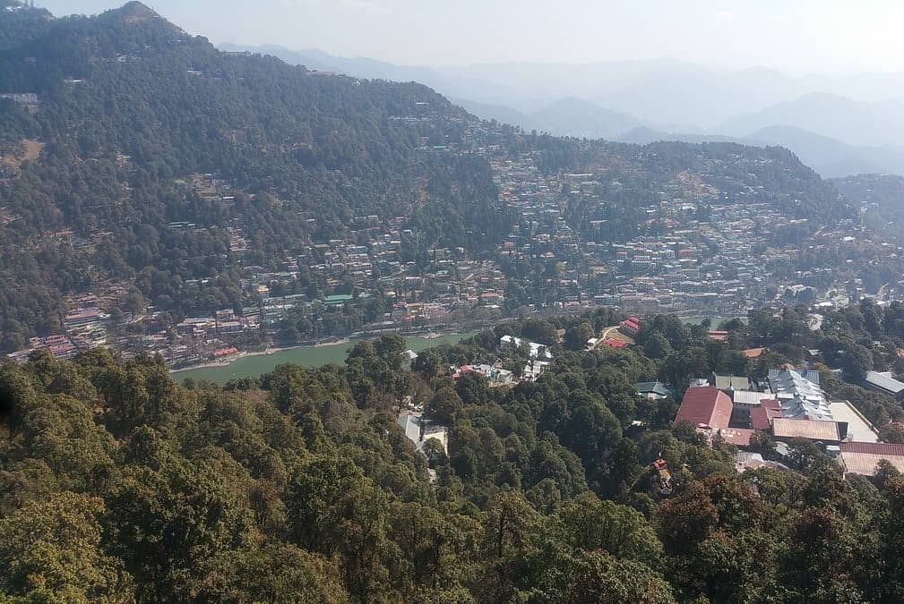 Nainital view from Tiffin Top