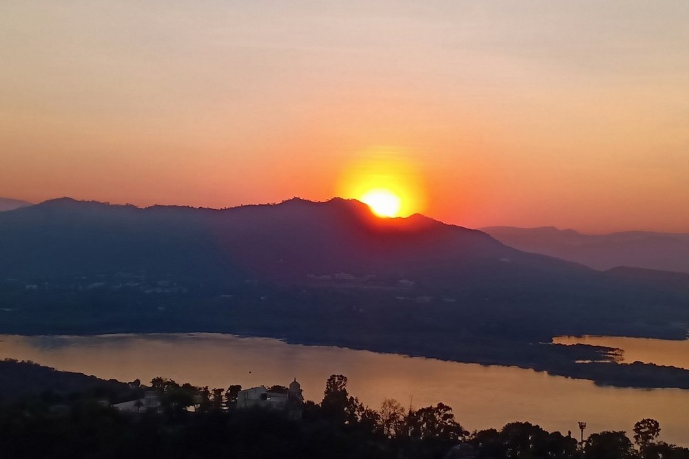 Sunrise Point In Udaipur