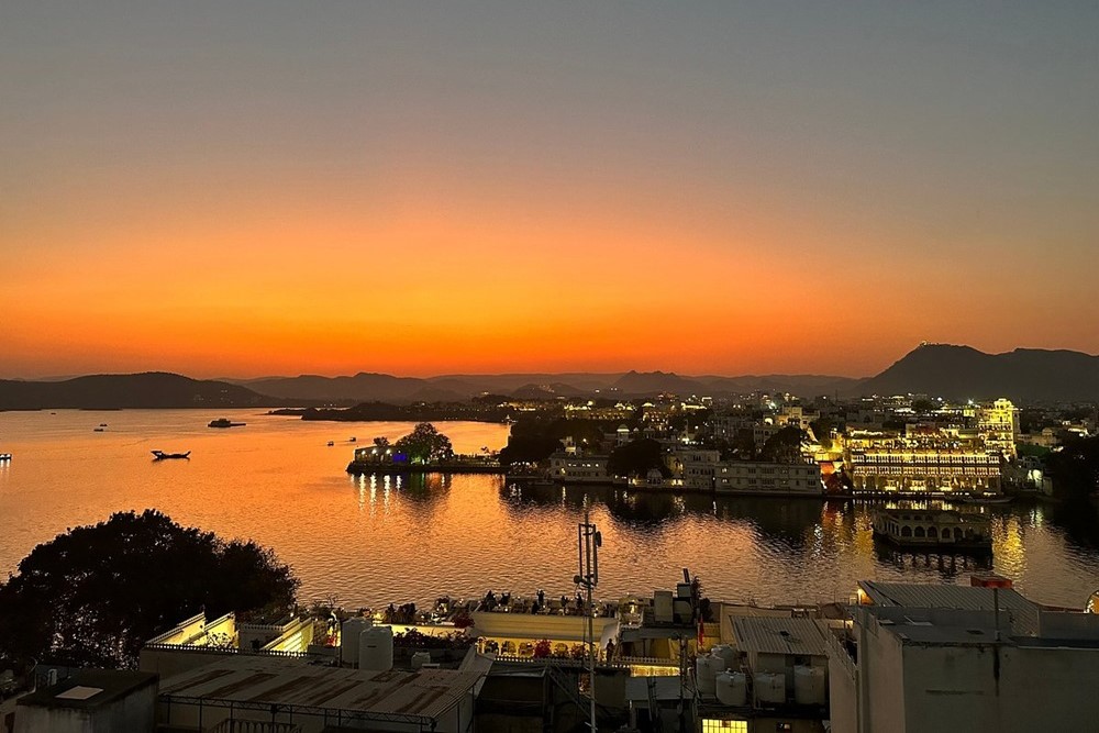 Sunrise in Udaipur