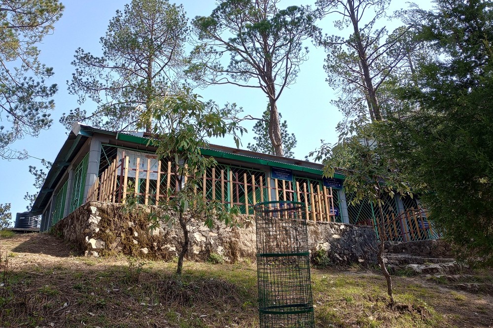 YSS Hut at Mahavatar Babaji Cave