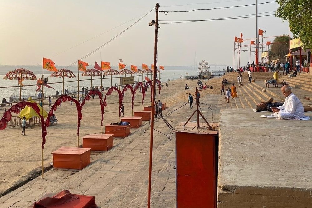 Sunrise at Assi Ghat Varanasi