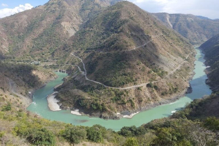 Teen Dhara near Rishikesh