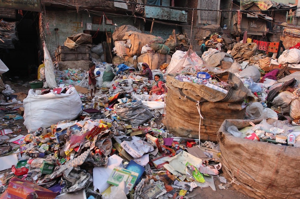 Pahadganj New Delhi Slums