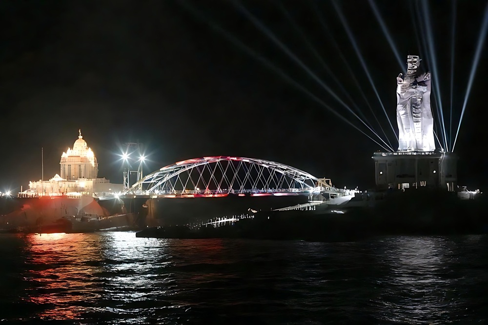 Kanyakumari Glass Bridge in India