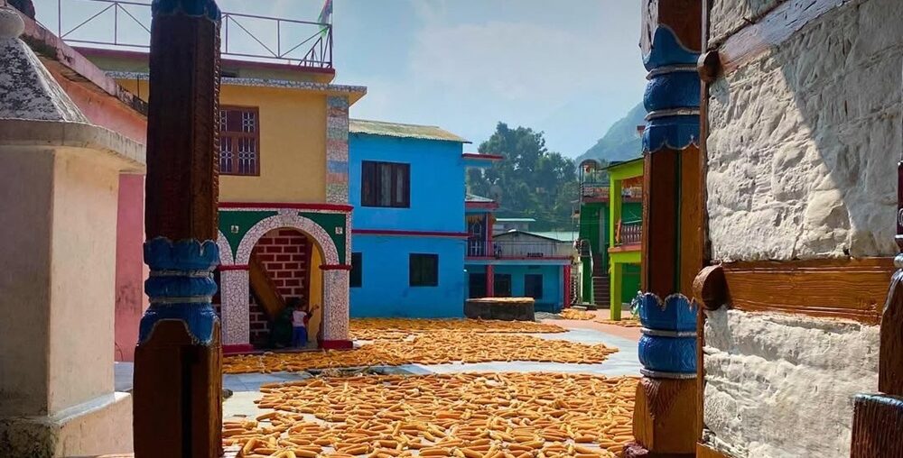 Corn Village of India