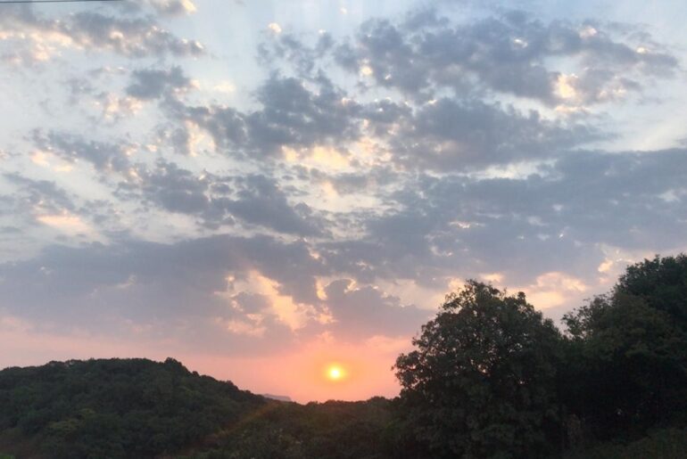 Sunrise in Lonavala