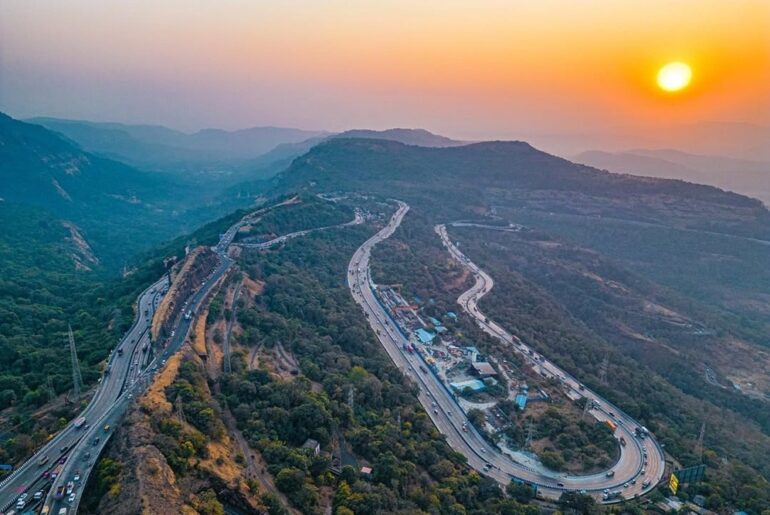 Sunset in Lonavala Khandal