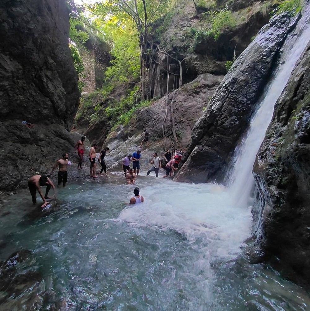 Kotli Bhel Waterfall near Rishikesh