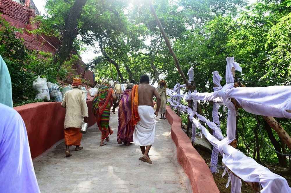 Trail to Reach Hariyali Dev Temple Rudraprayag District Uttarakhand