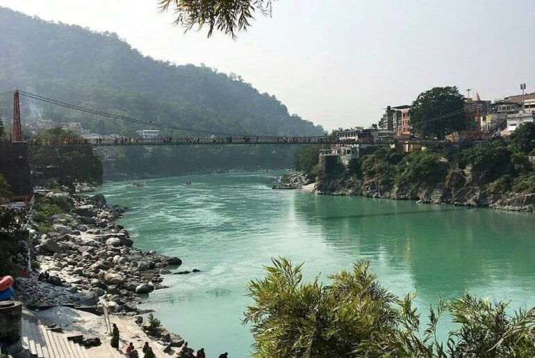 Laxman Jhula Bridge Rishikesh Uttarakhand