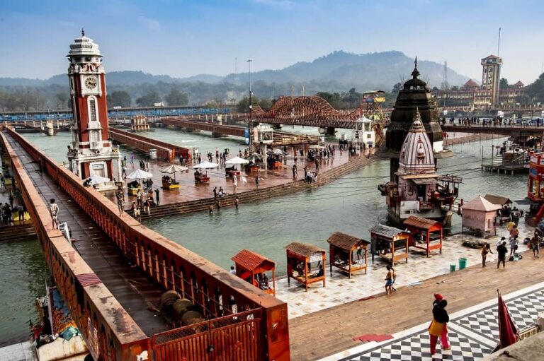 Ashrams to stay in Haridwar,