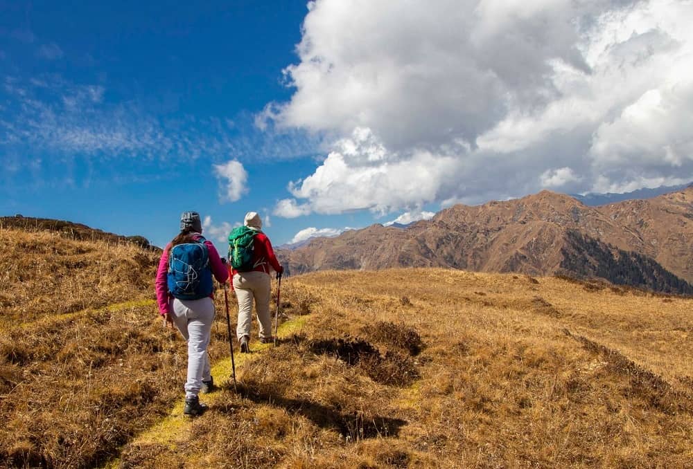 Dodital Trail in the Winter Uttarakhand Himalayas