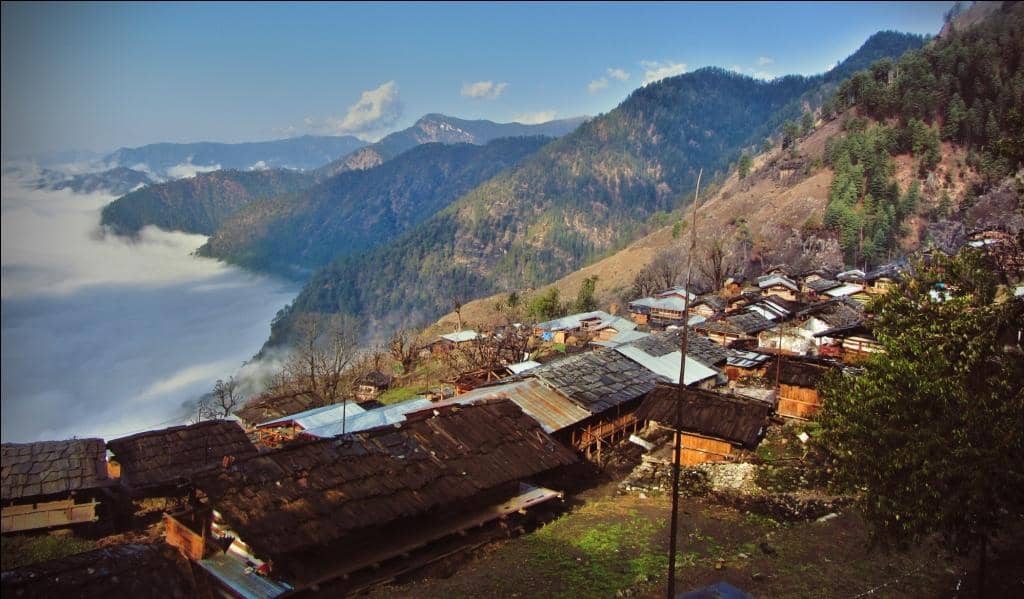 Kalap Village in Garhwal Uttarakhand