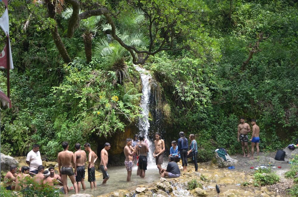 Rudra Waterfall Tapovan Rishikesh