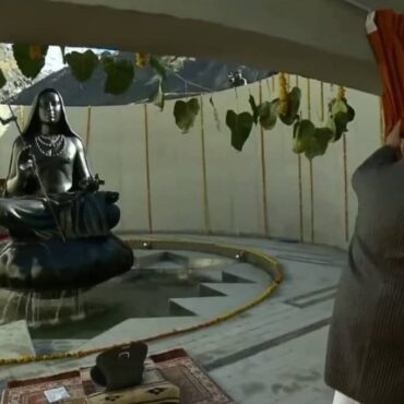Adi Shankaracharya Samadhi at Kedarnath Temple