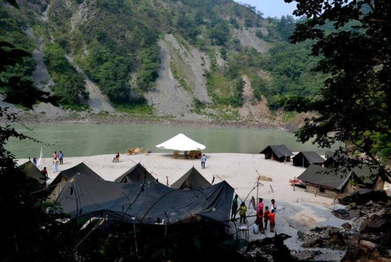 Camping sites in Rishikesh