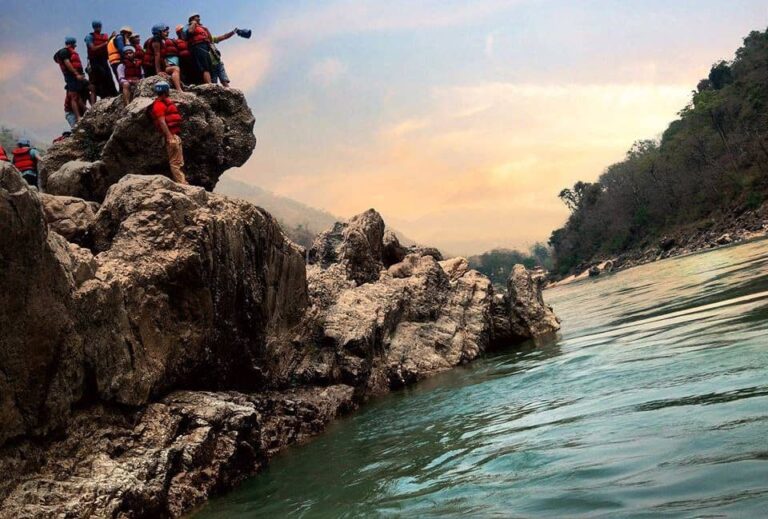 Cliff Jumping Rishikesh