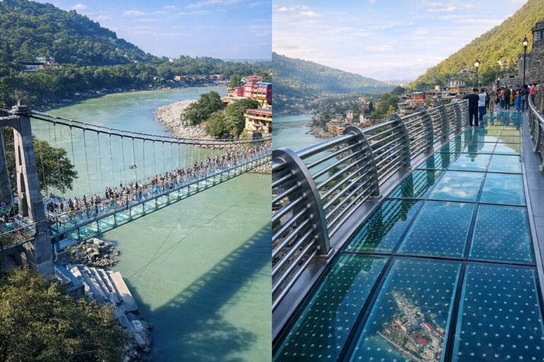 Lakshman Jhula New Bridge in Rishikesh