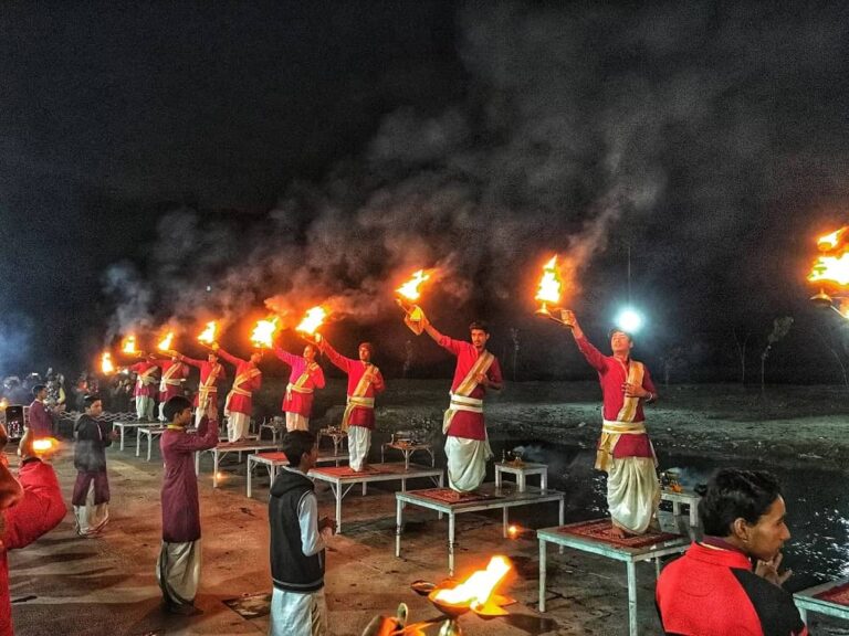 Triveni Ghat Aarti Timing