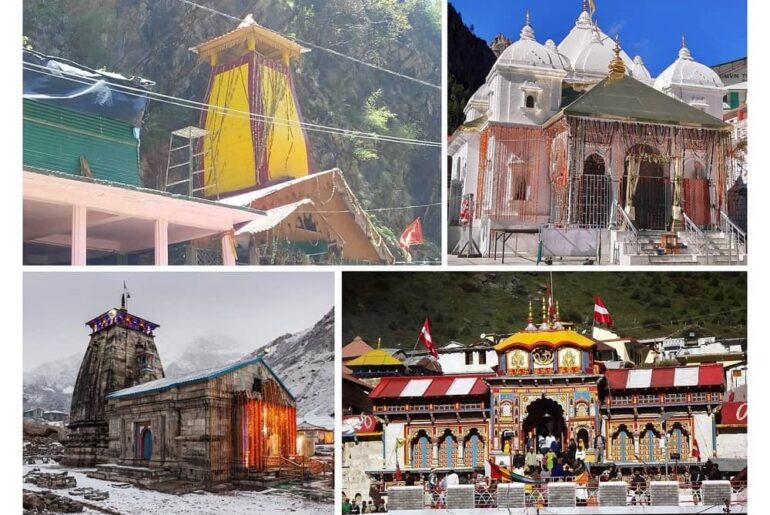 Chardham Temples Aarti Timings