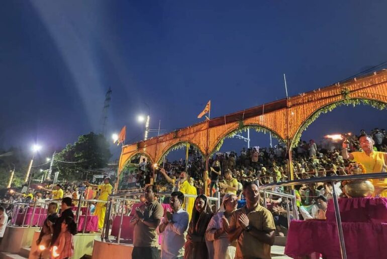 Saryu Aarti in Ayodhya