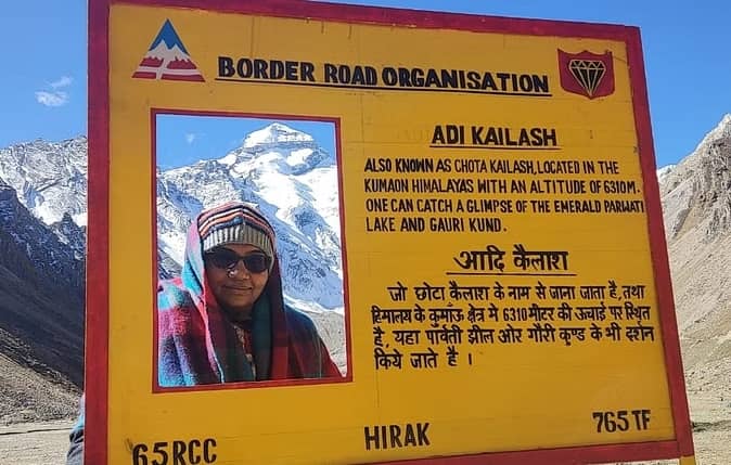 Adi Kailash Selfie Point